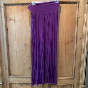 Azules Maxi Skirt/Strapless Dress in Amethyst